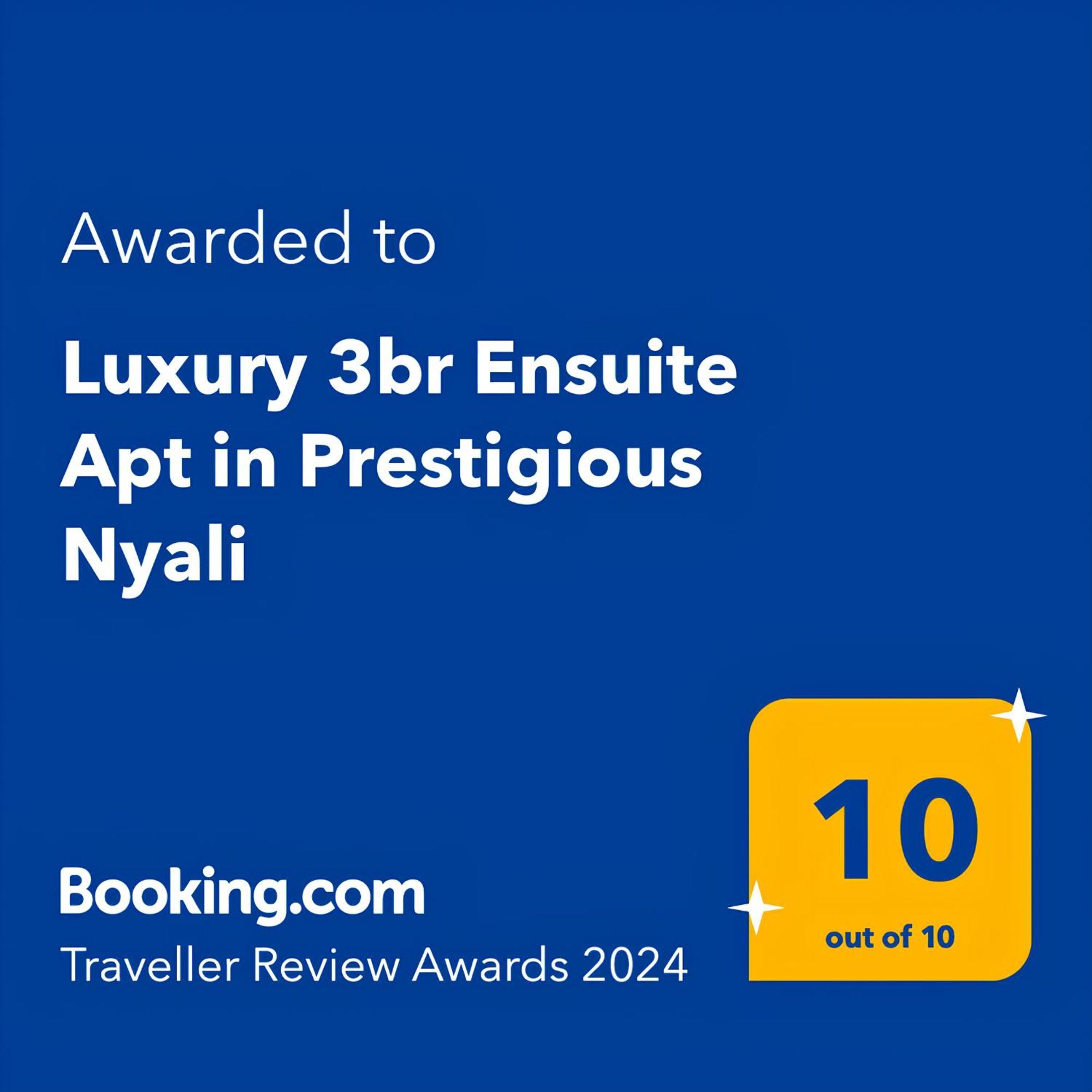 Luxury 3Br Ensuite Apt In Prestigious Nyali Mombasa Exterior foto